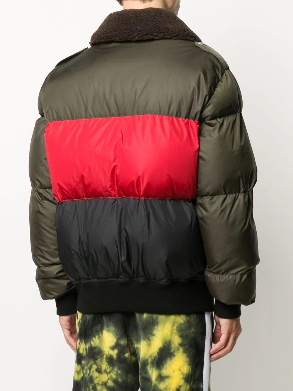 desert logo down jacket - 4