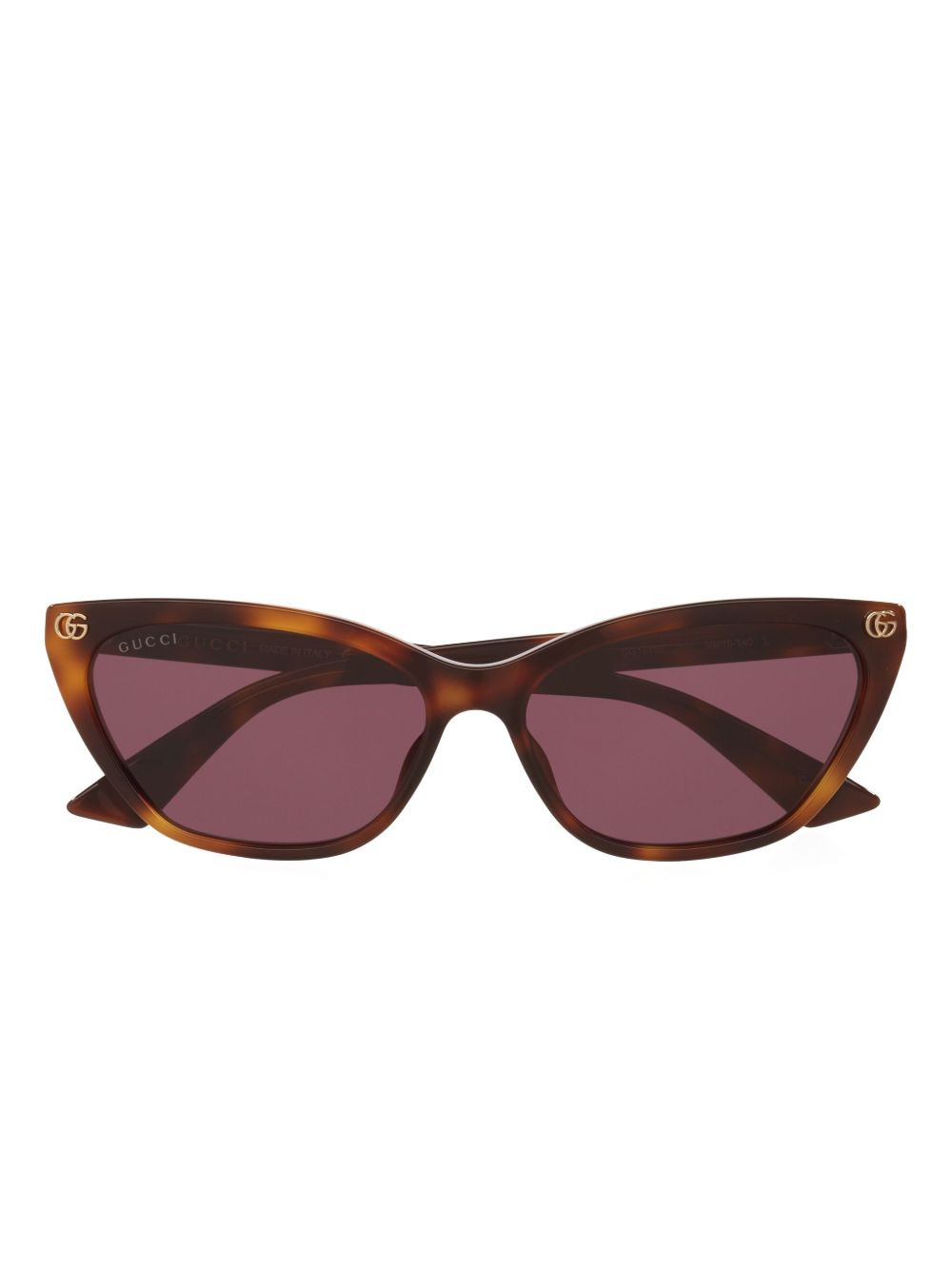logo-detail cat-eye sunglasses - 5