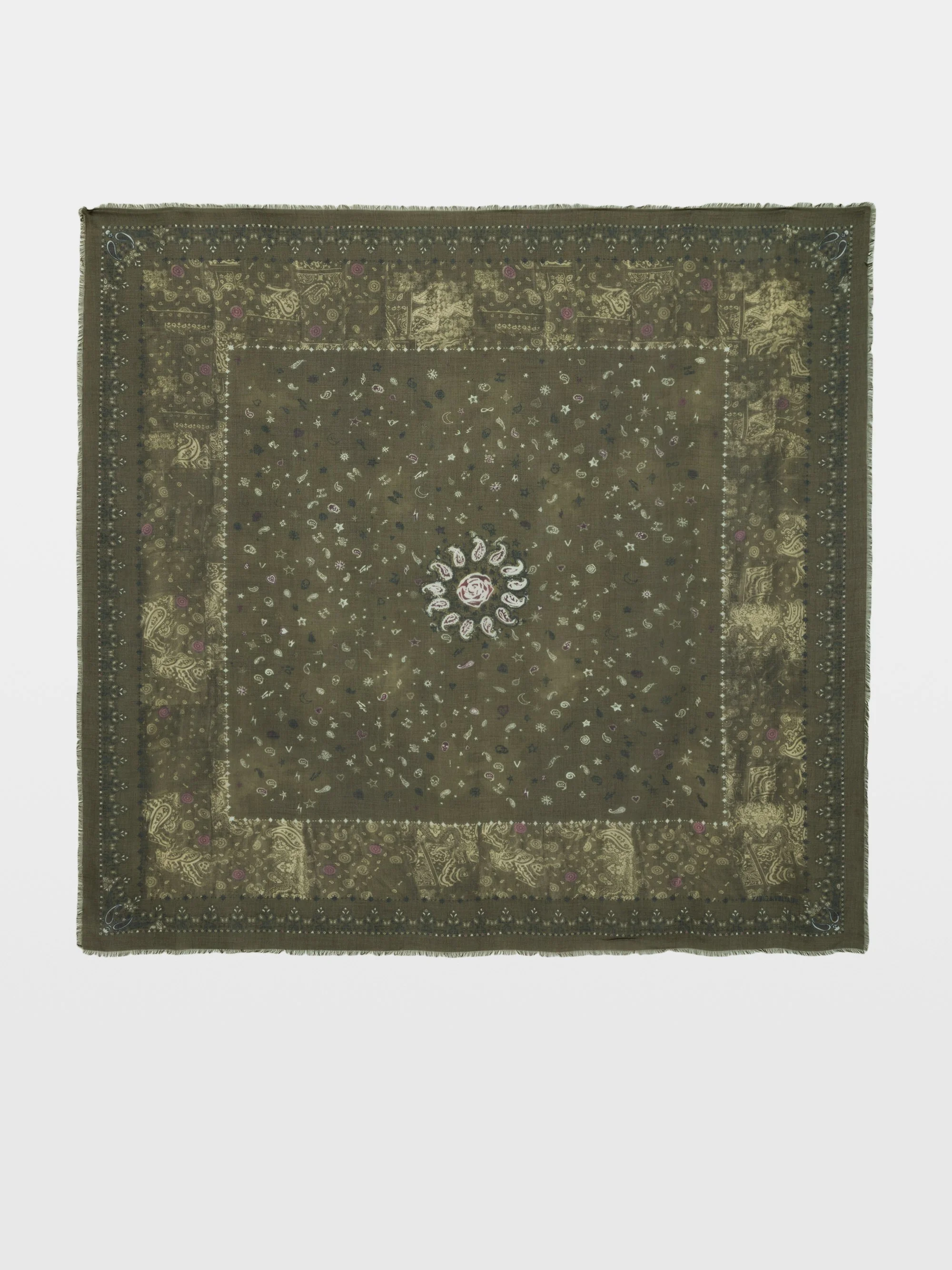 Kerry Vintage Bandana Scarf - 1
