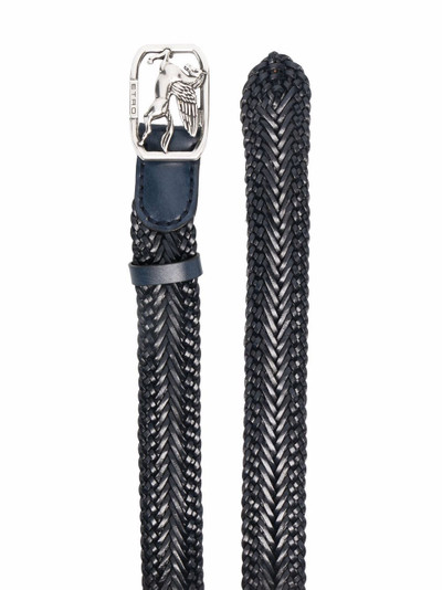 Etro logo-buckle belt outlook