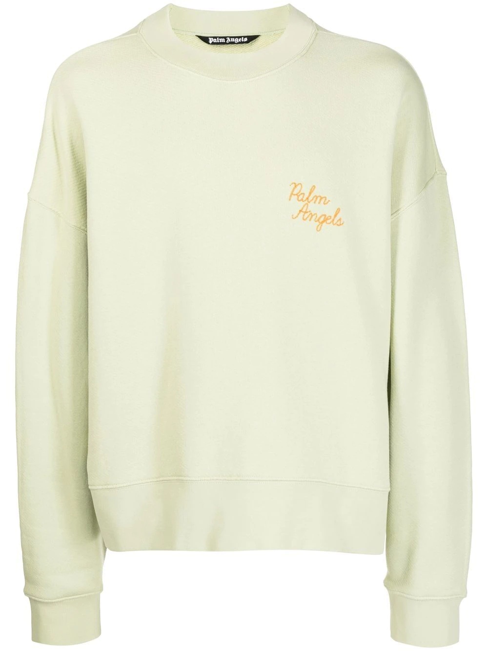 logo-embroidered sweatshirt - 1