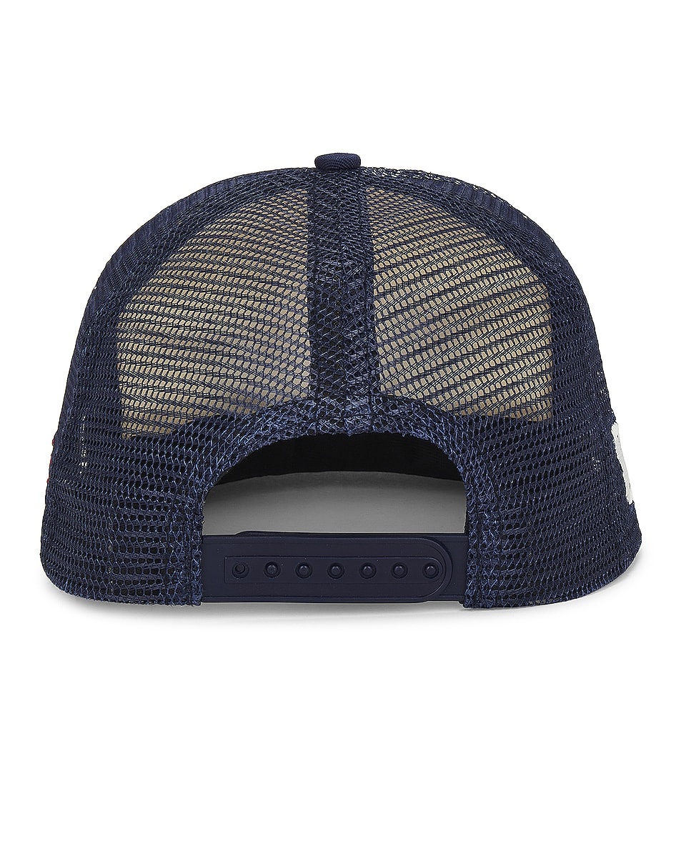 Rhude Saint Croix Trucker Hat | forward | REVERSIBLE
