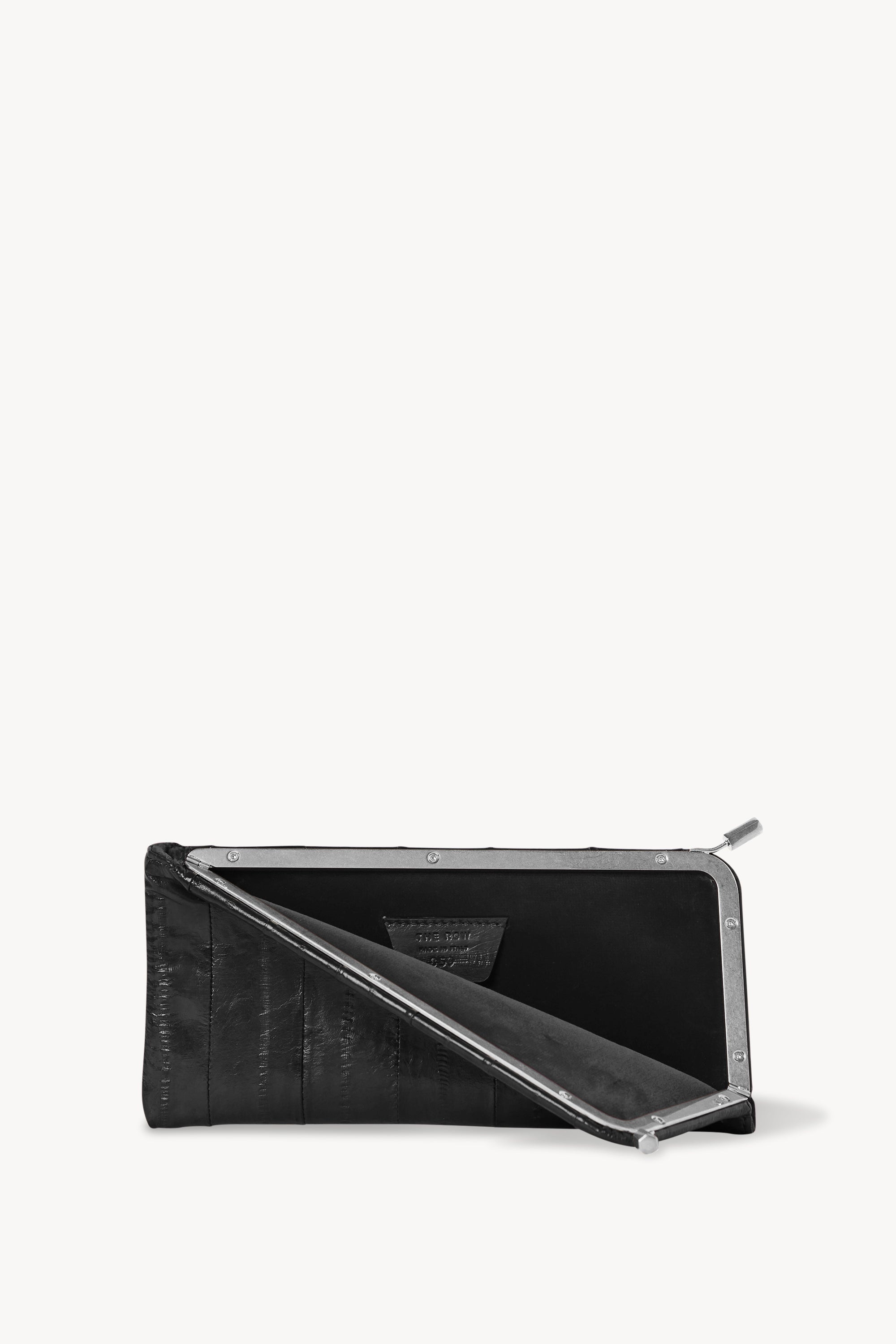 Clasp Sunglasses Case in Eel - 2