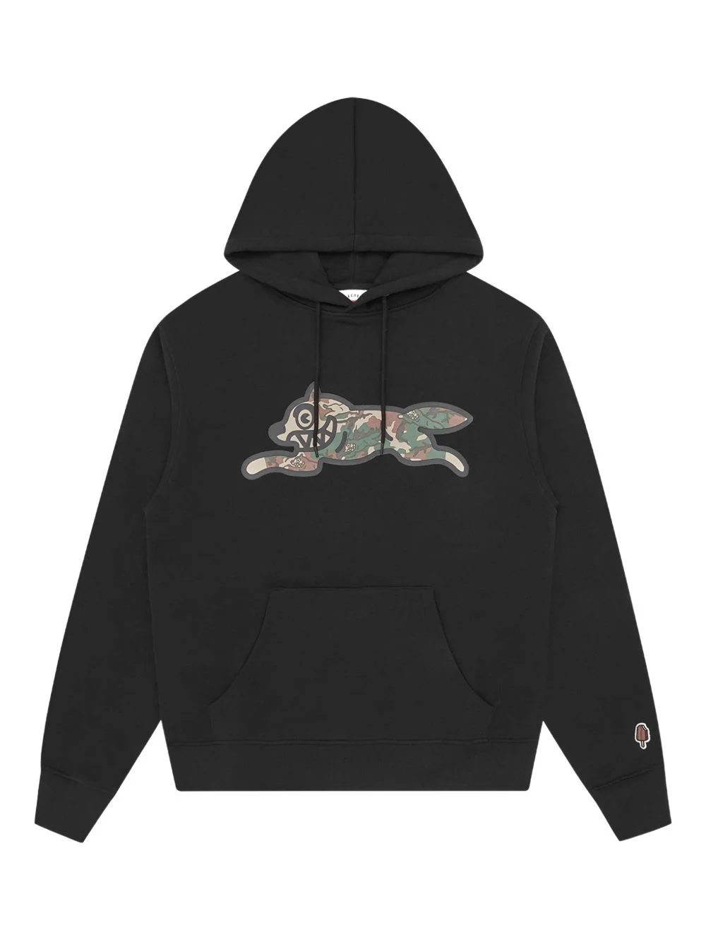 Running Dog Popover Cotton Hoodie - 1