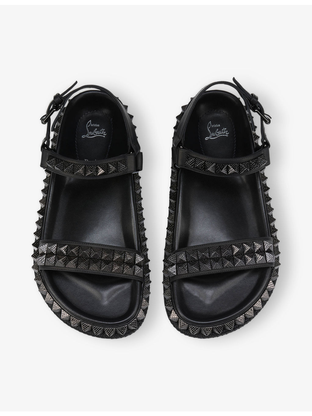 Pyrabizz Waxed-Leather Flat Sandals - 2