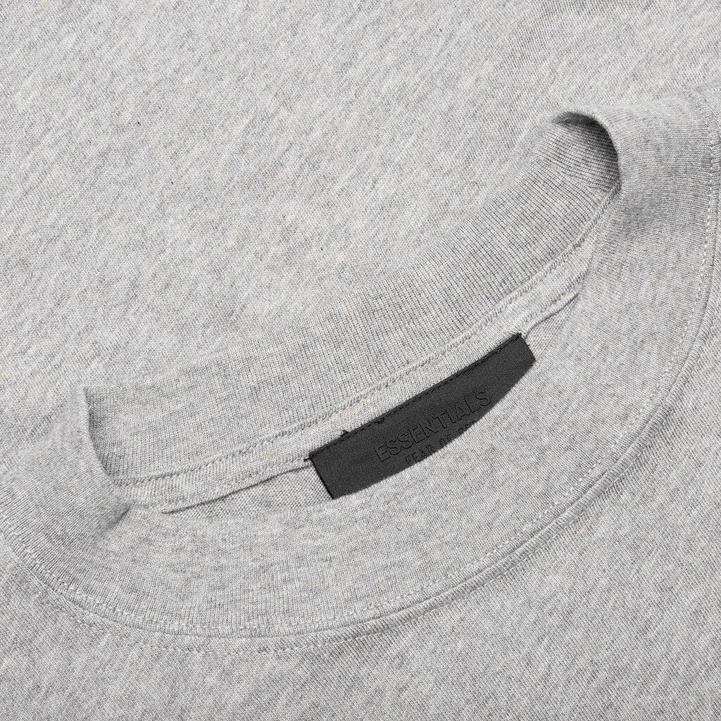 3-PACK ESSENTIAL TEE - DARK HEATHER - 4