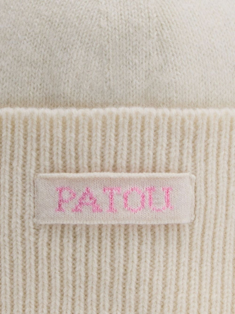 PATOU logo-patch beanie outlook