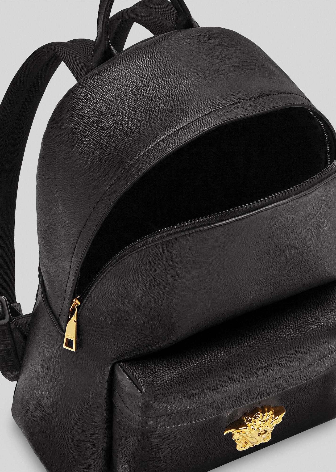 Saffiano Leather Palazzo Backpack - 3