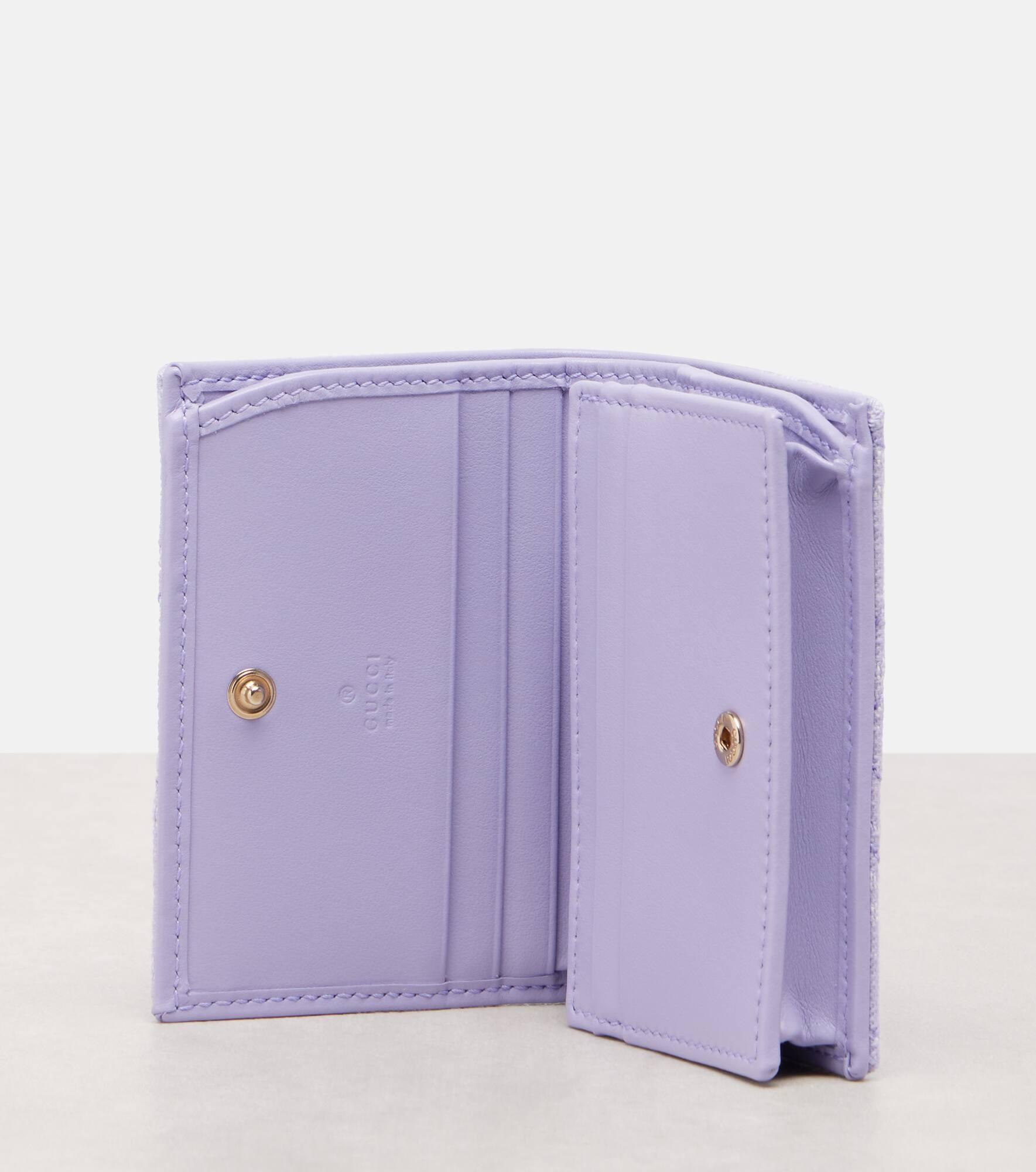 GG Marmont denim wallet - 2