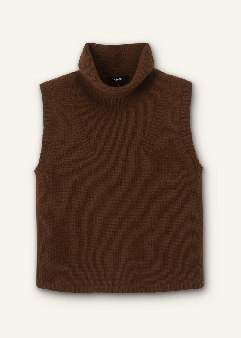 Crop Sweater Vest 7