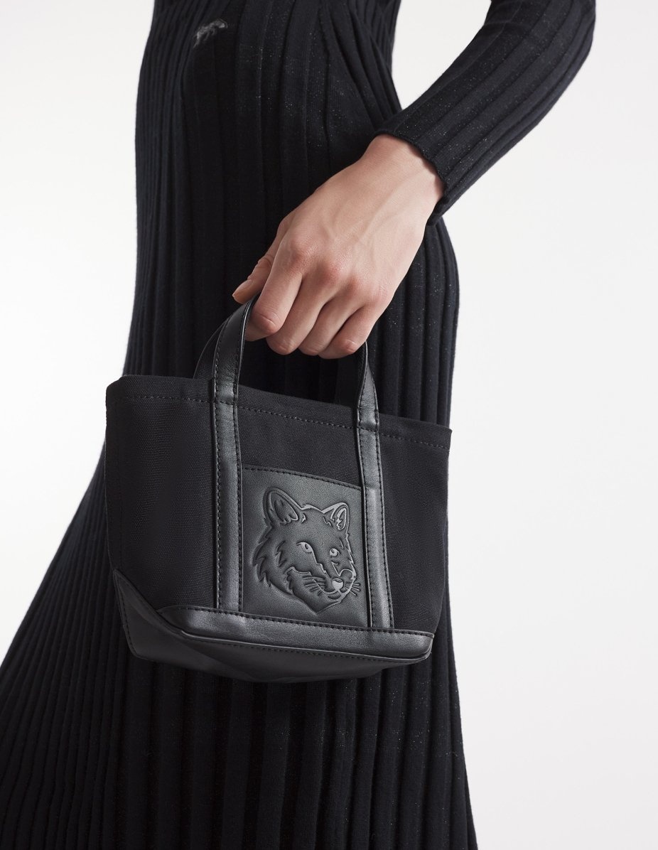 FESTIVE FOX HEAD MINI TOTE - 2