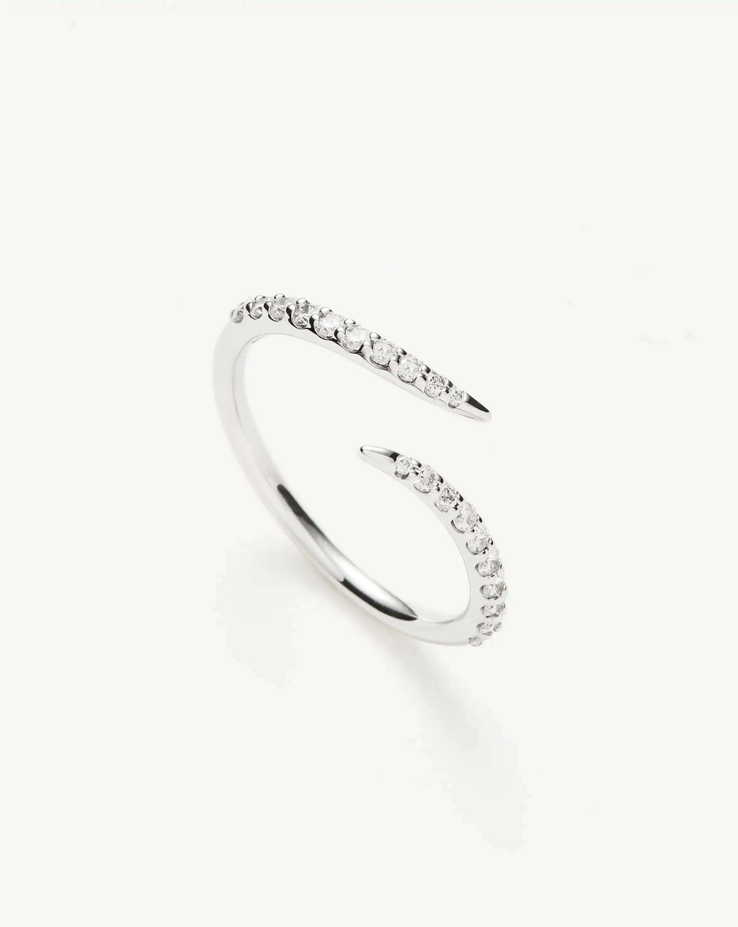 Solid Gold Open Claw Ring - 1