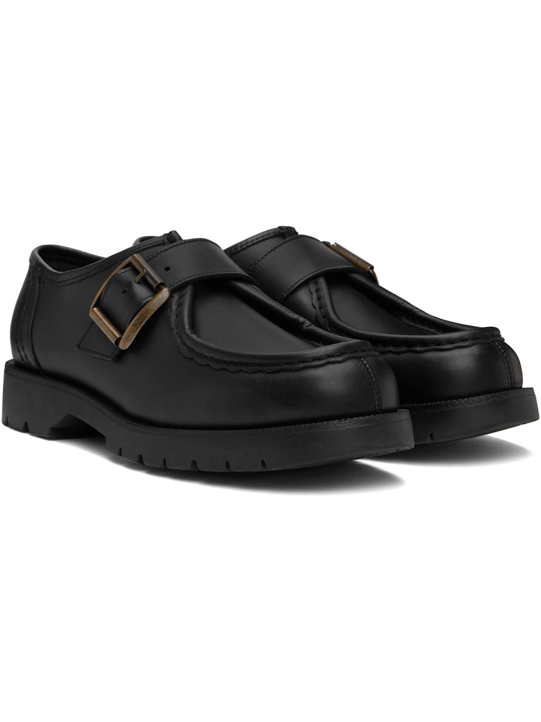 Black Convoi Monkstraps - 4