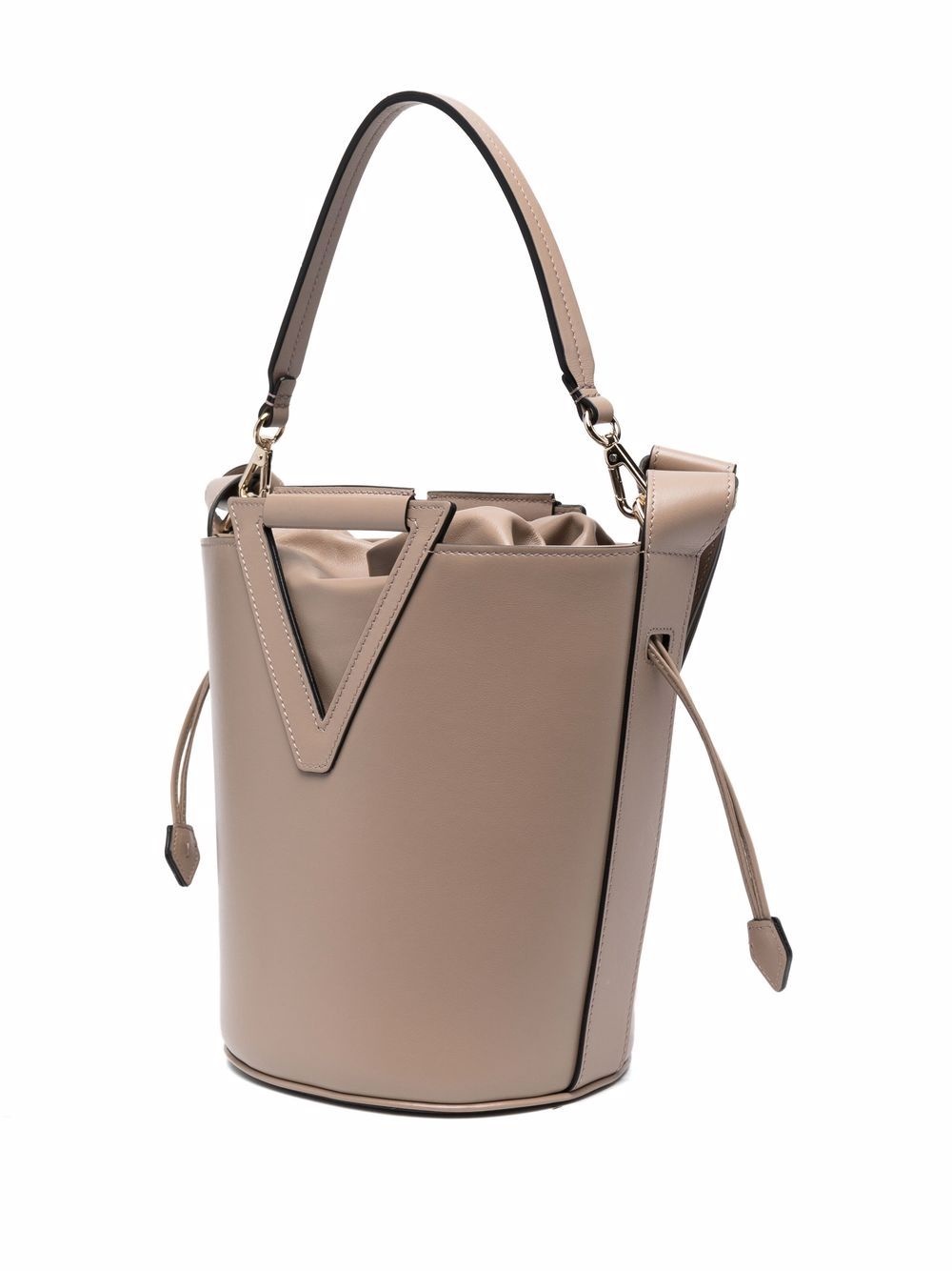 logo-embellished bucket bag - 3