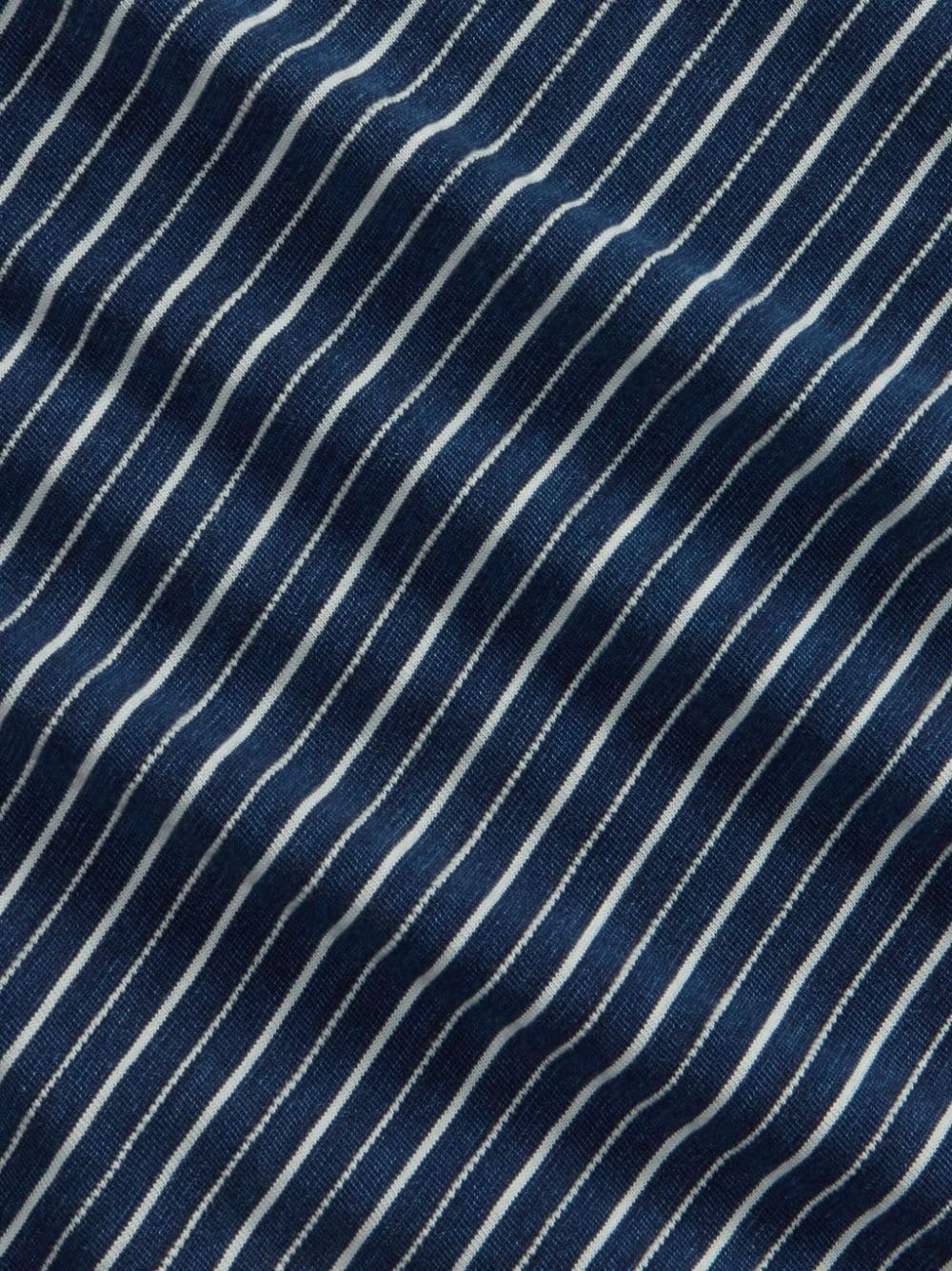 stripe-print cotton T-shirt - 3
