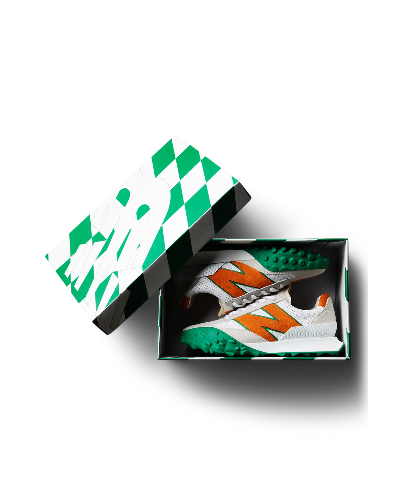 XC-72 Green & Orange Casablanca And New Balance - 7