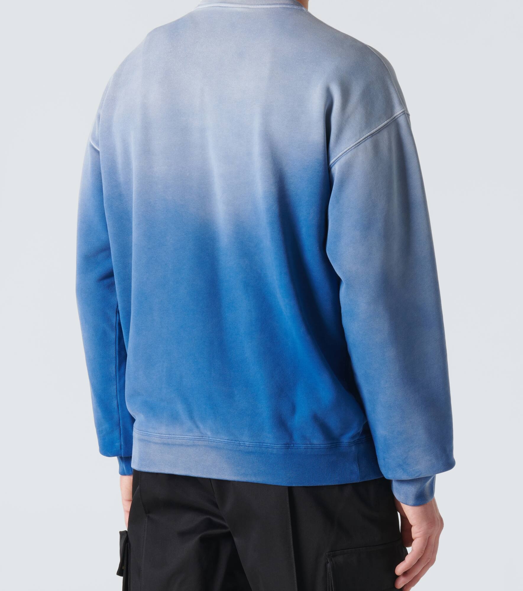 Medusa tie-dye cotton jersey sweatshirt - 4