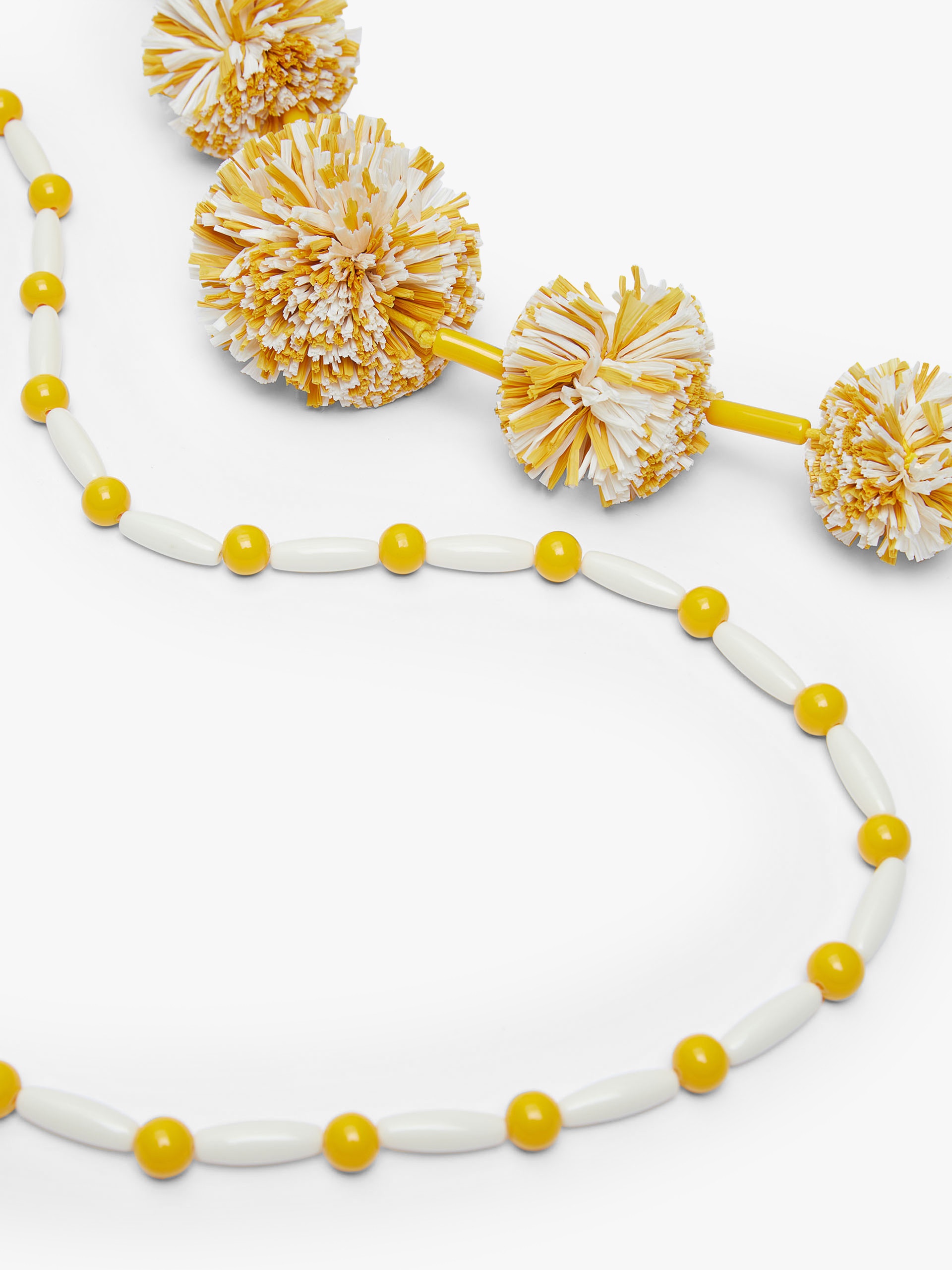 CAMMEO Resin and viscose necklace - 2