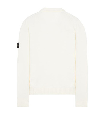 Stone Island 549D2 SOFT COTTON_GAUZED EFFECT NATURAL WHITE outlook