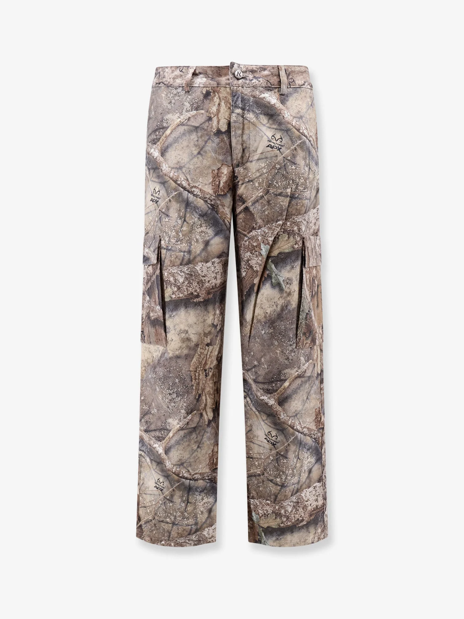 Represent Cargo Trousers With Real Tree Camouflage Print - 1