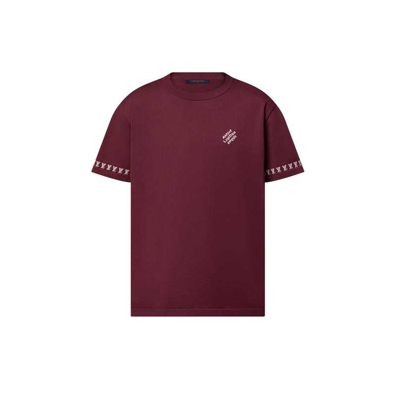 Signature Short-Sleeved Cotton Crewneck 1