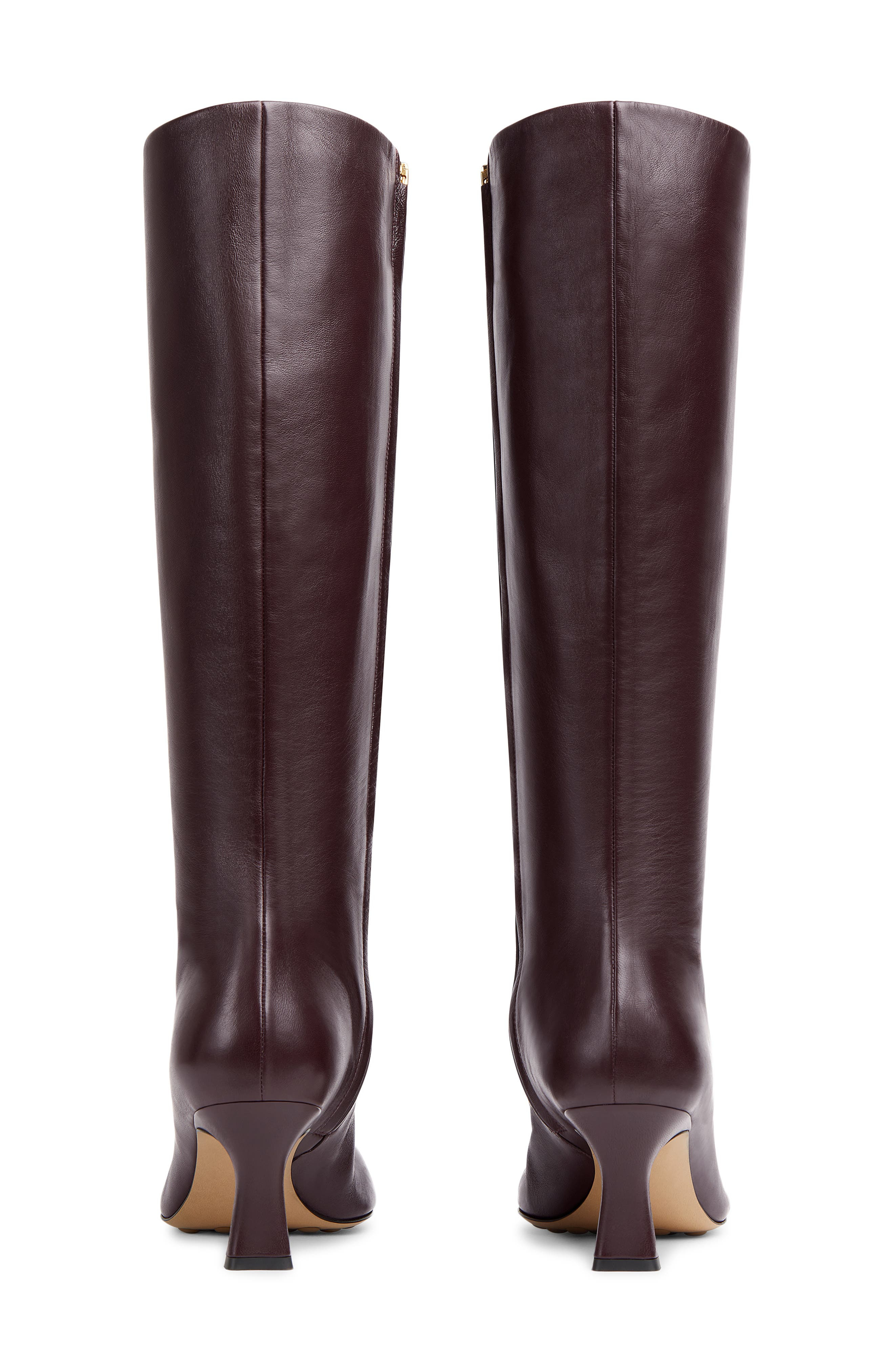 Bottega Veneta Rana Knee High Boot in 2241 Dark Barolo at Nordstrom - 5