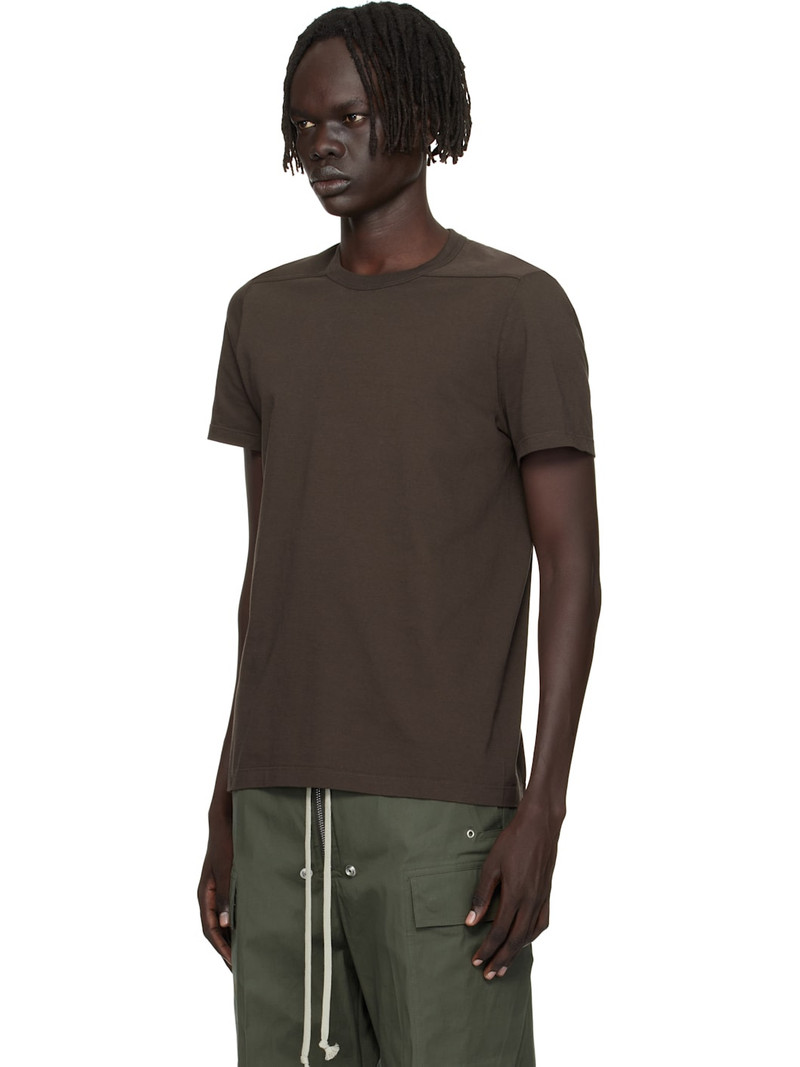 Rick Owens Gray Concordians Short Level T-shirt outlook