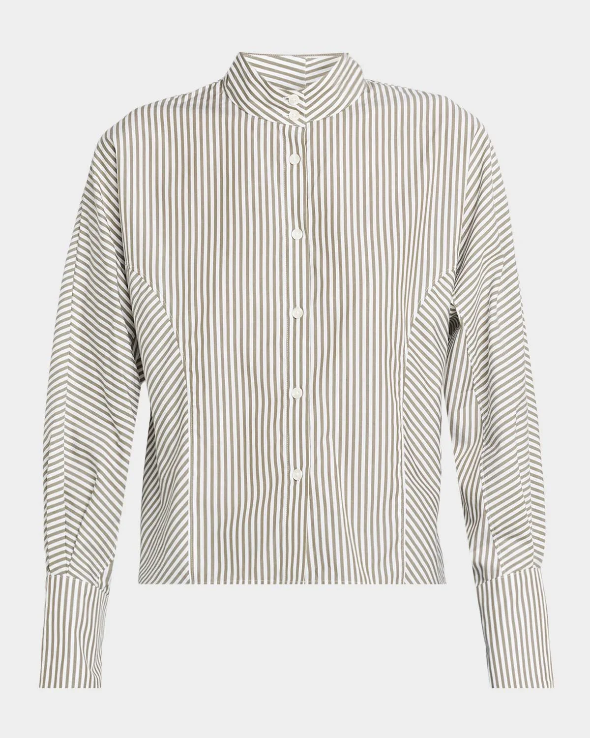 Dustin Stripe Poplin Shirt - 1