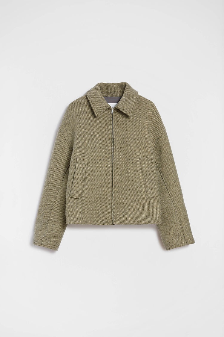 Wool Gabardine Padded Blouson - 5