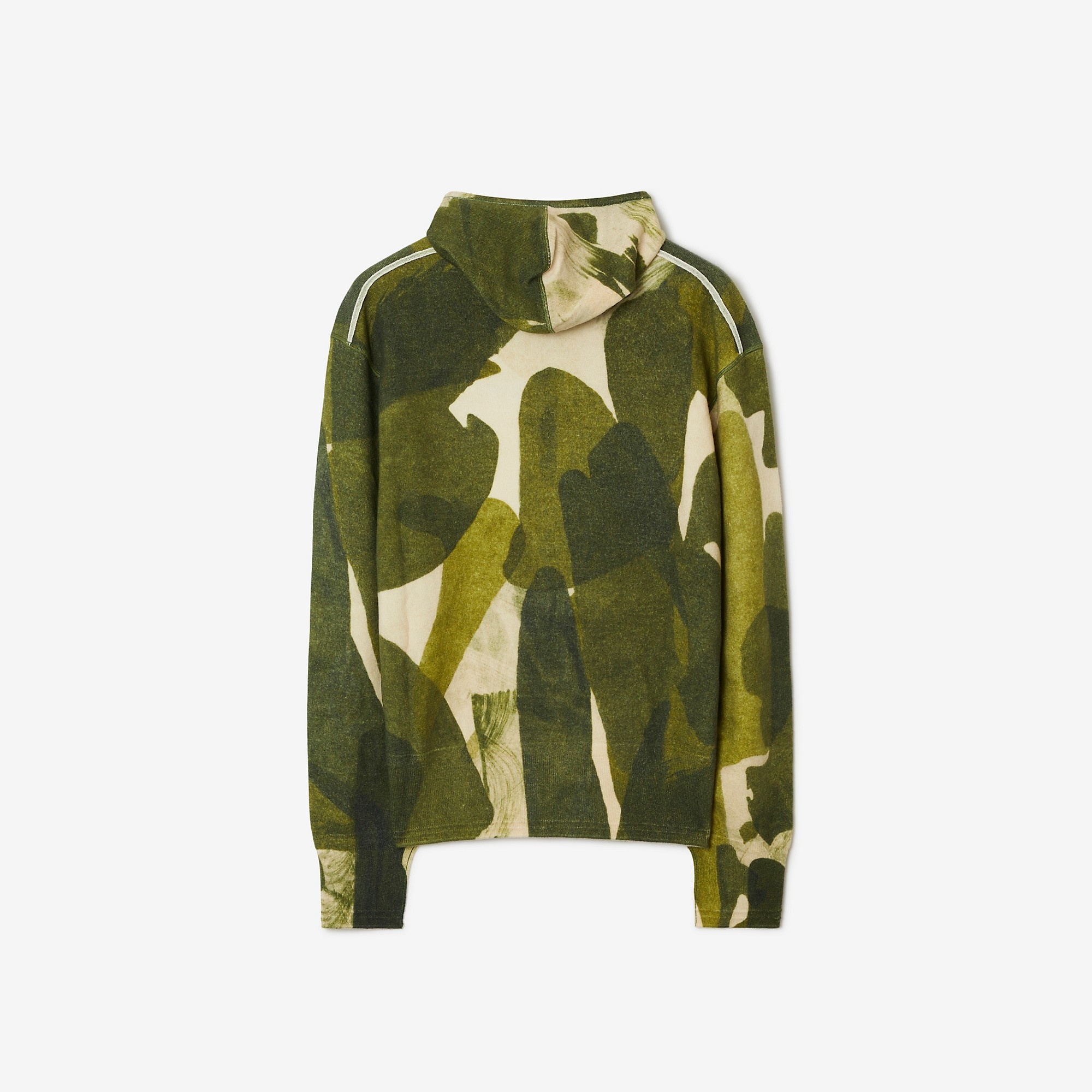 Camouflage Print Half-zip Hoodie - 5