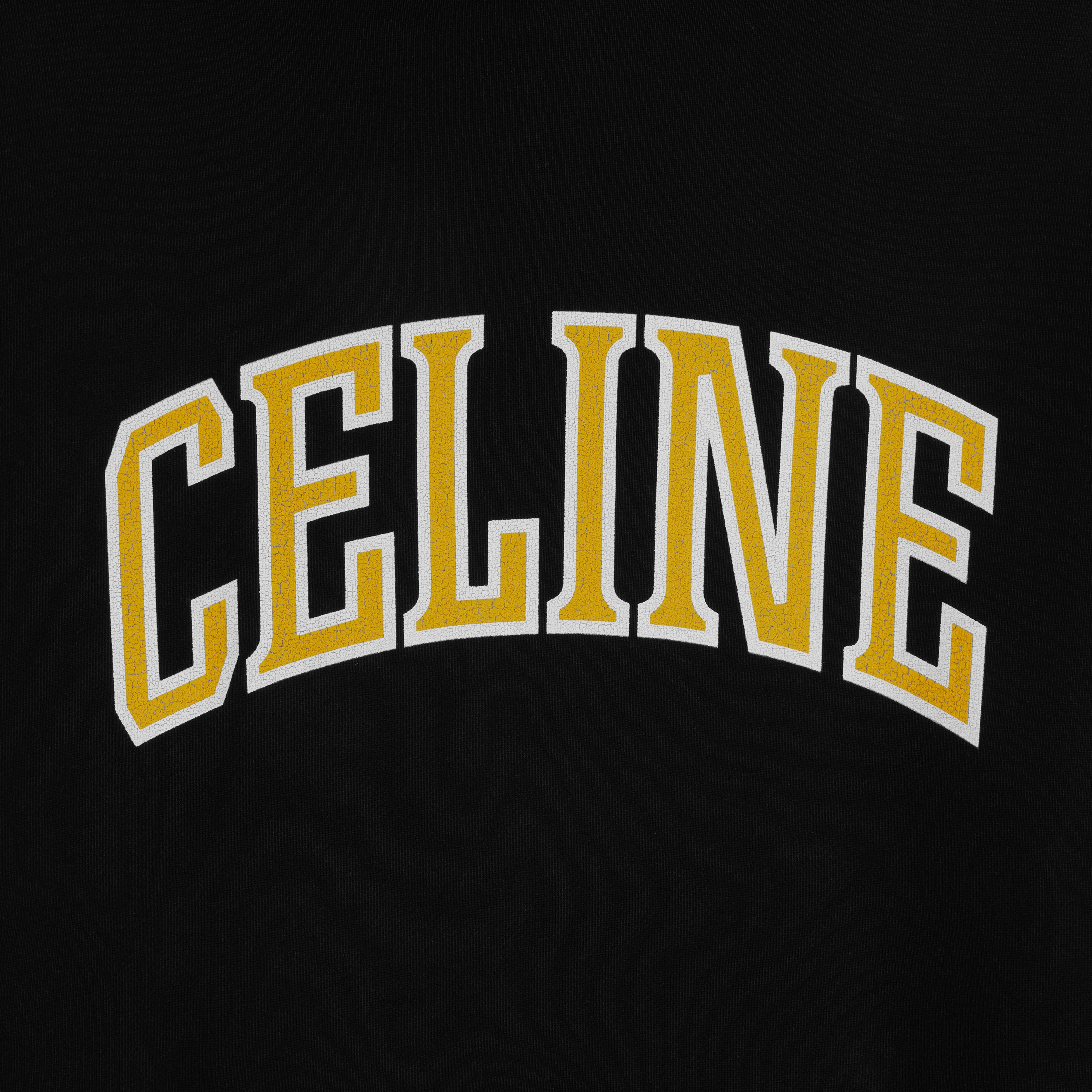 celine loose hoodie in COTTON FLEECE - 4