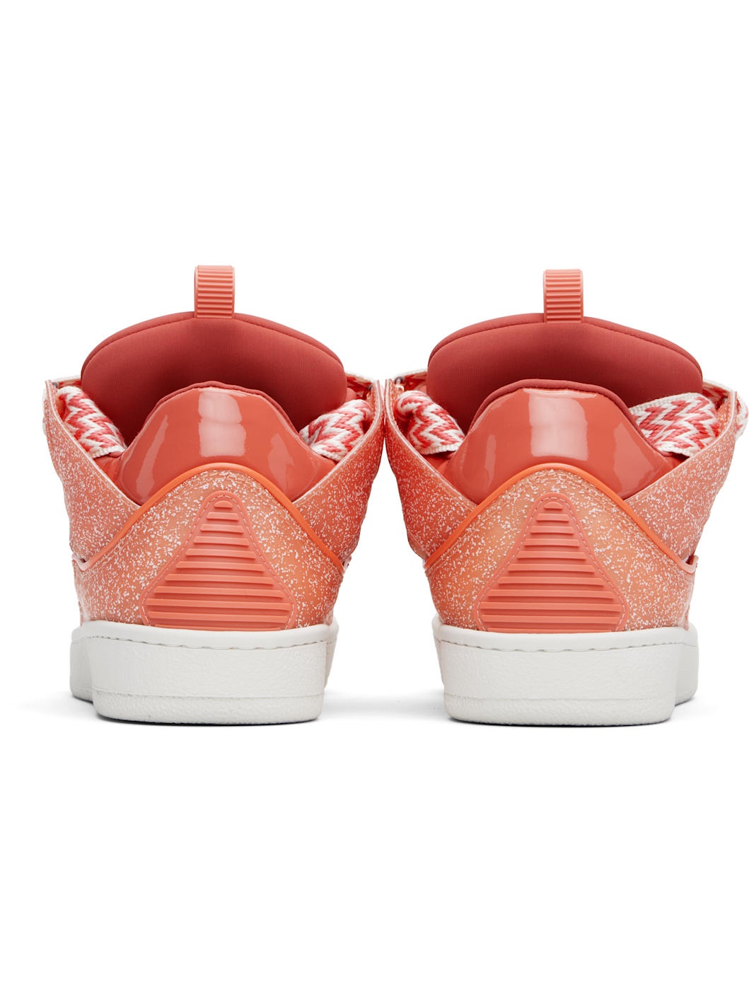 Pink Speckled Curb Sneakers - 2