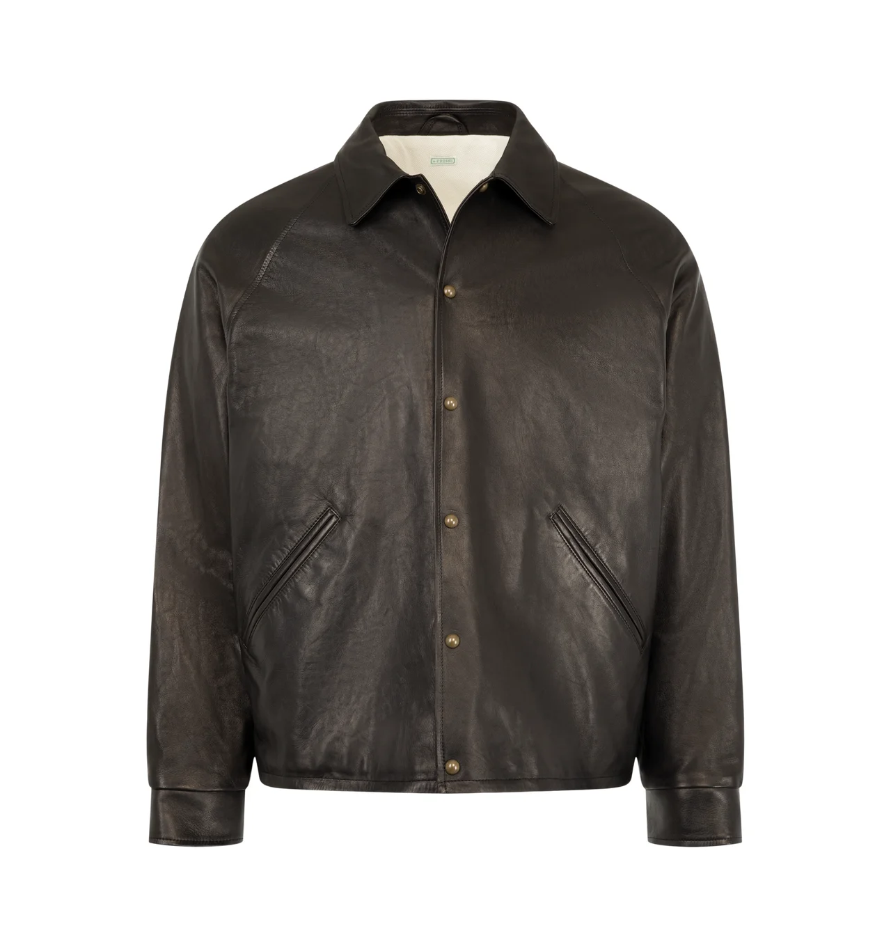 Leather Coach Jacket - 1