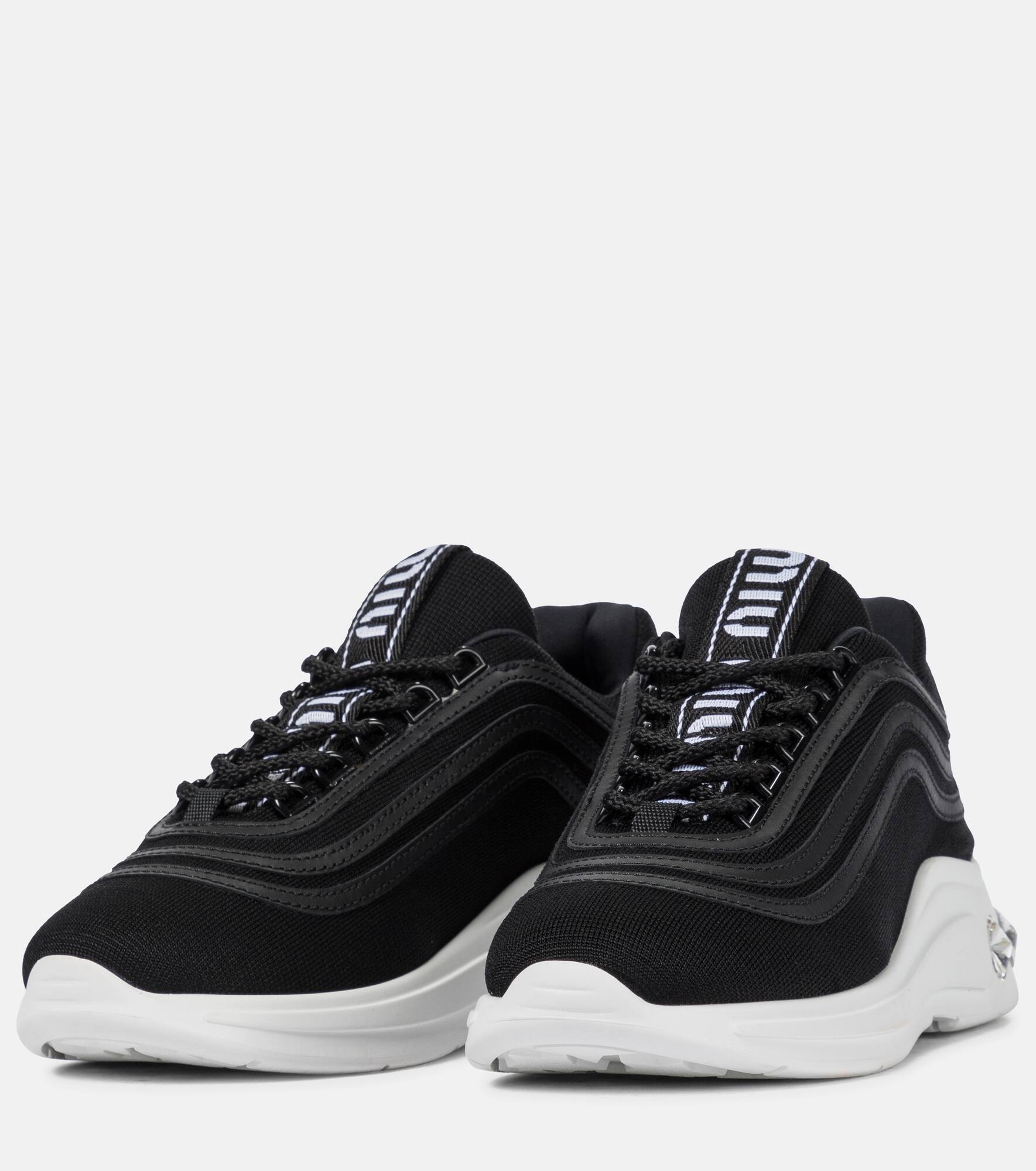 Crystal-embellished sneakers - 5