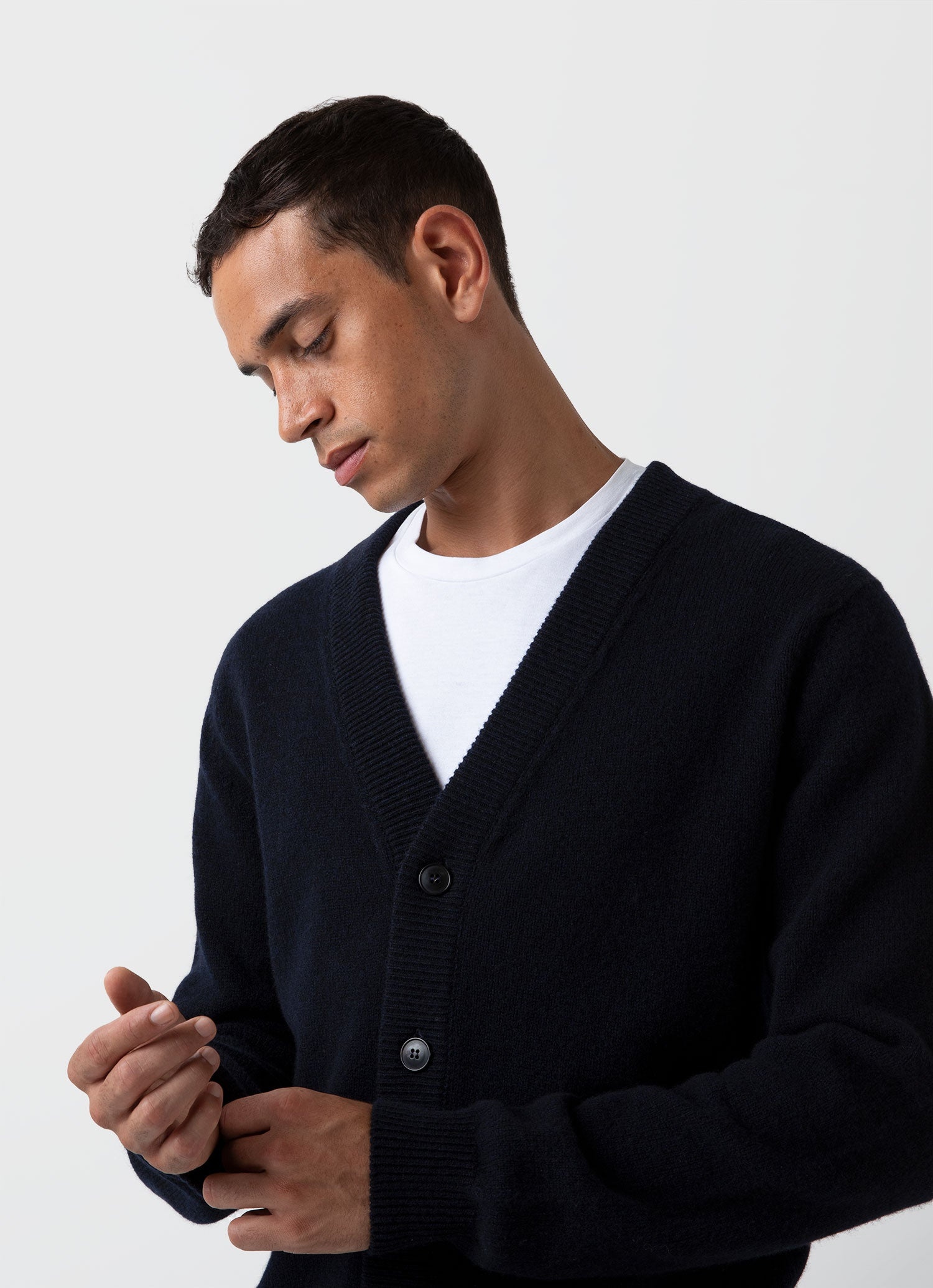 Lambswool Cardigan - 5