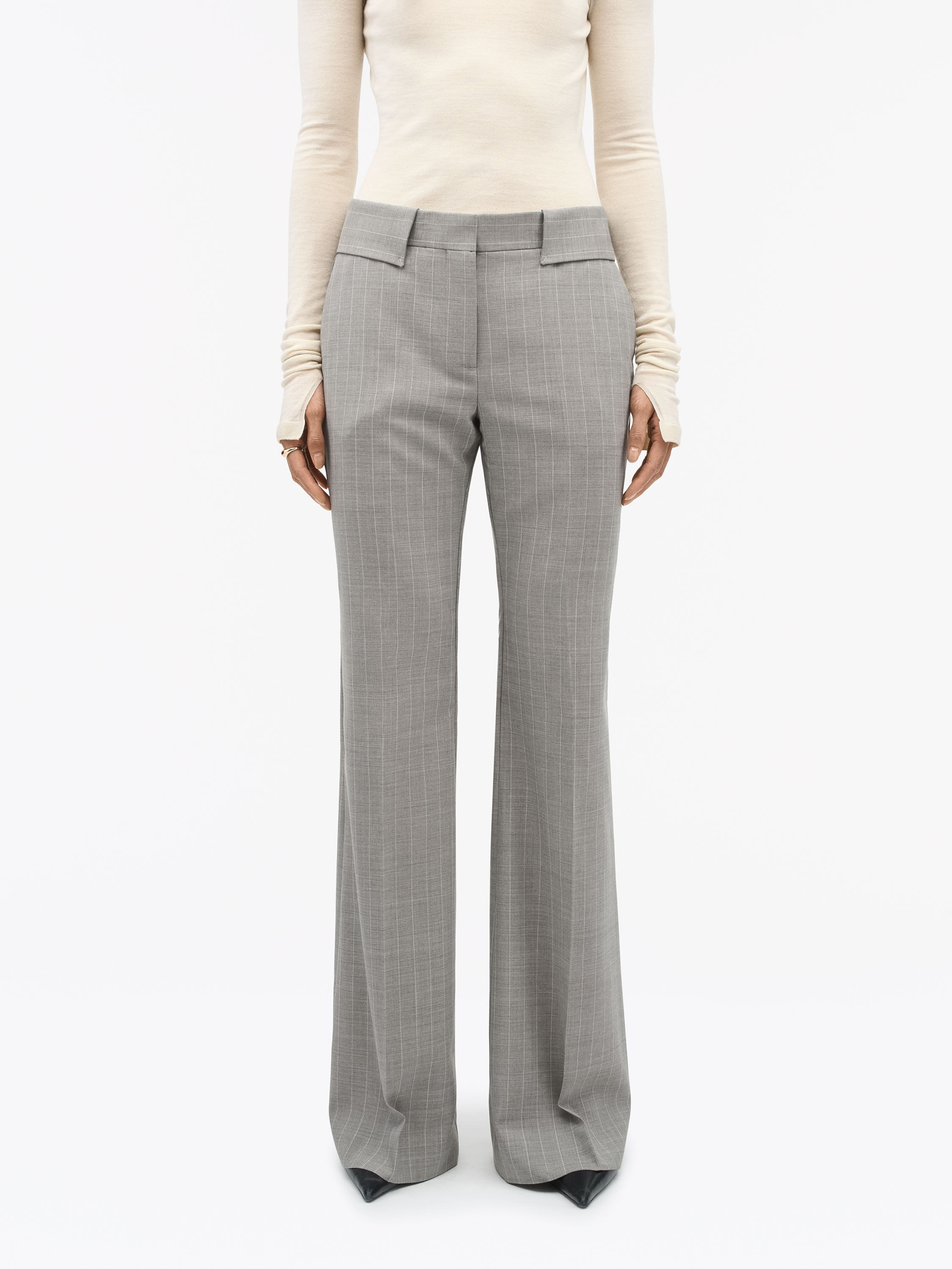 Juli Bootcut Wool Trousers - 3