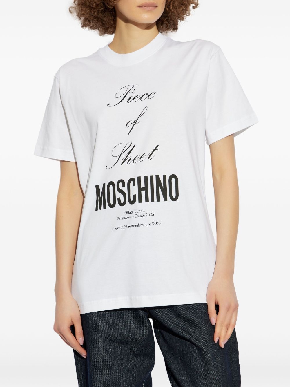 slogan-print T-shirt - 3