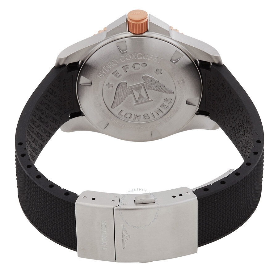 Longines HydroConquest Automatic Black Dial Men's Watch L3.782.3.58.9 - 3