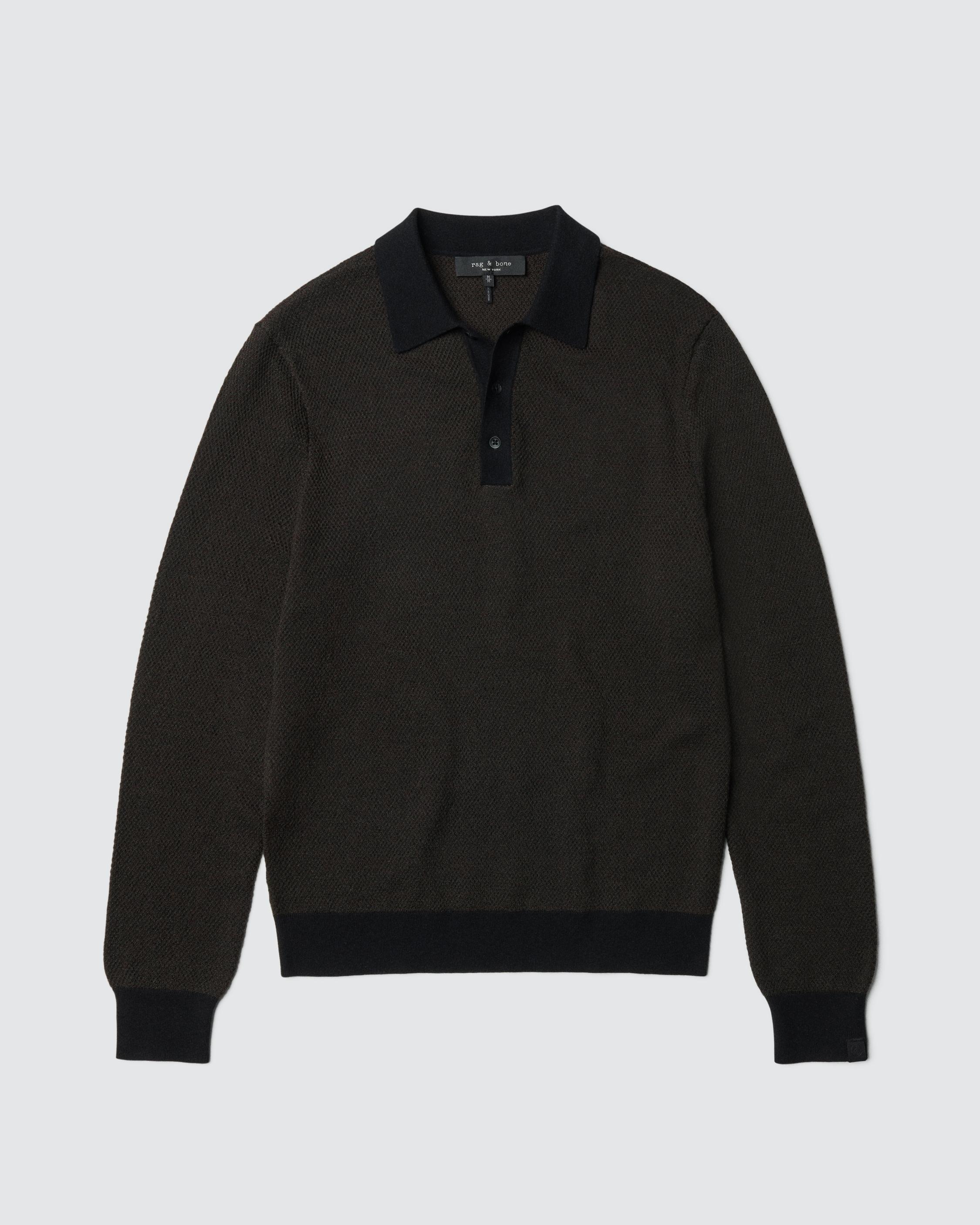 Harrow Wool Cotton Polo
Classic Fit - 1