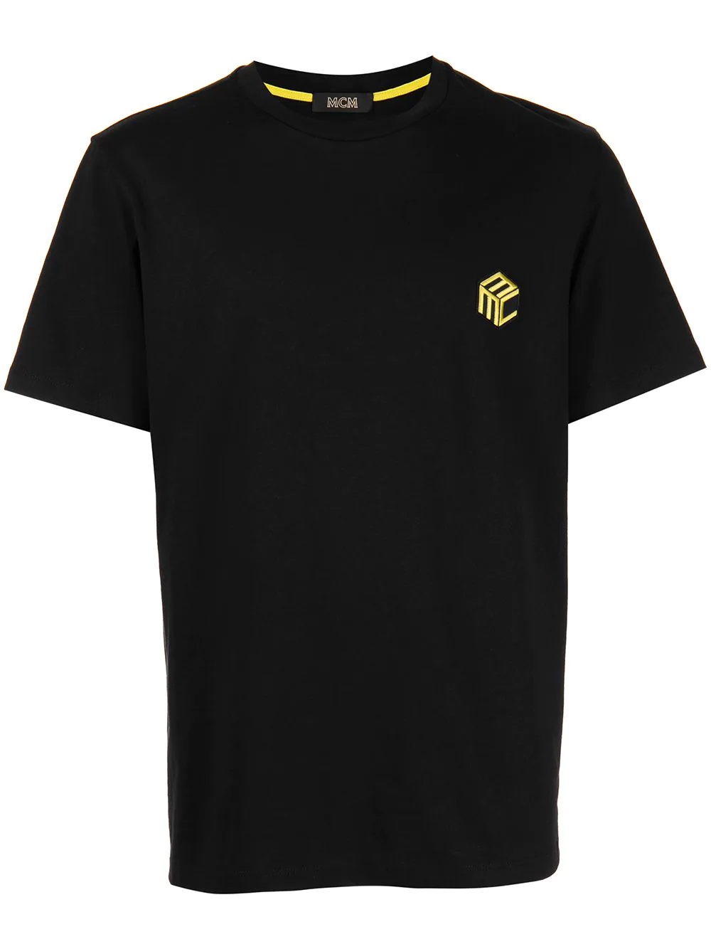 embroidered logo short-sleeve T-shirt - 1