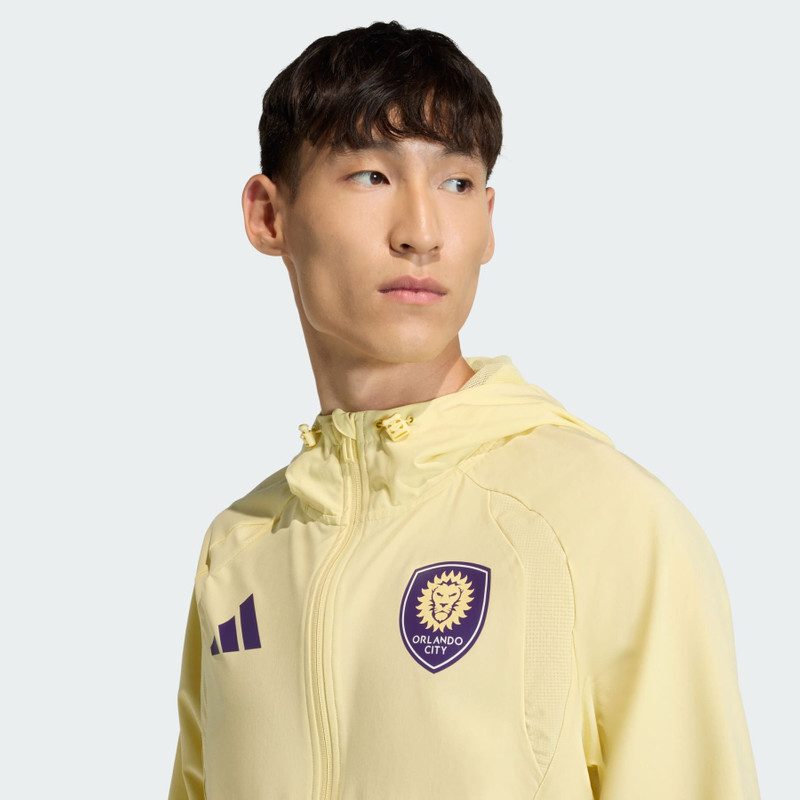 Orlando City SC Tiro Tech Full Zip Windbreaker Jacket 5