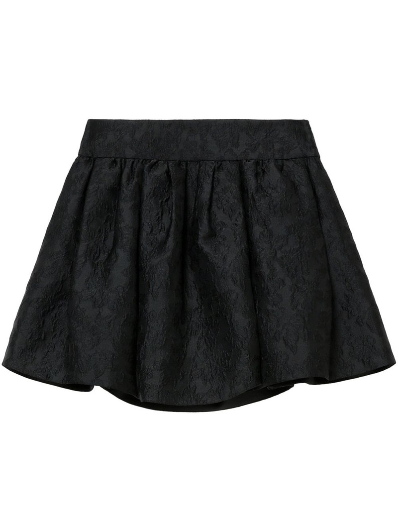 jacquard mini skirt 1
