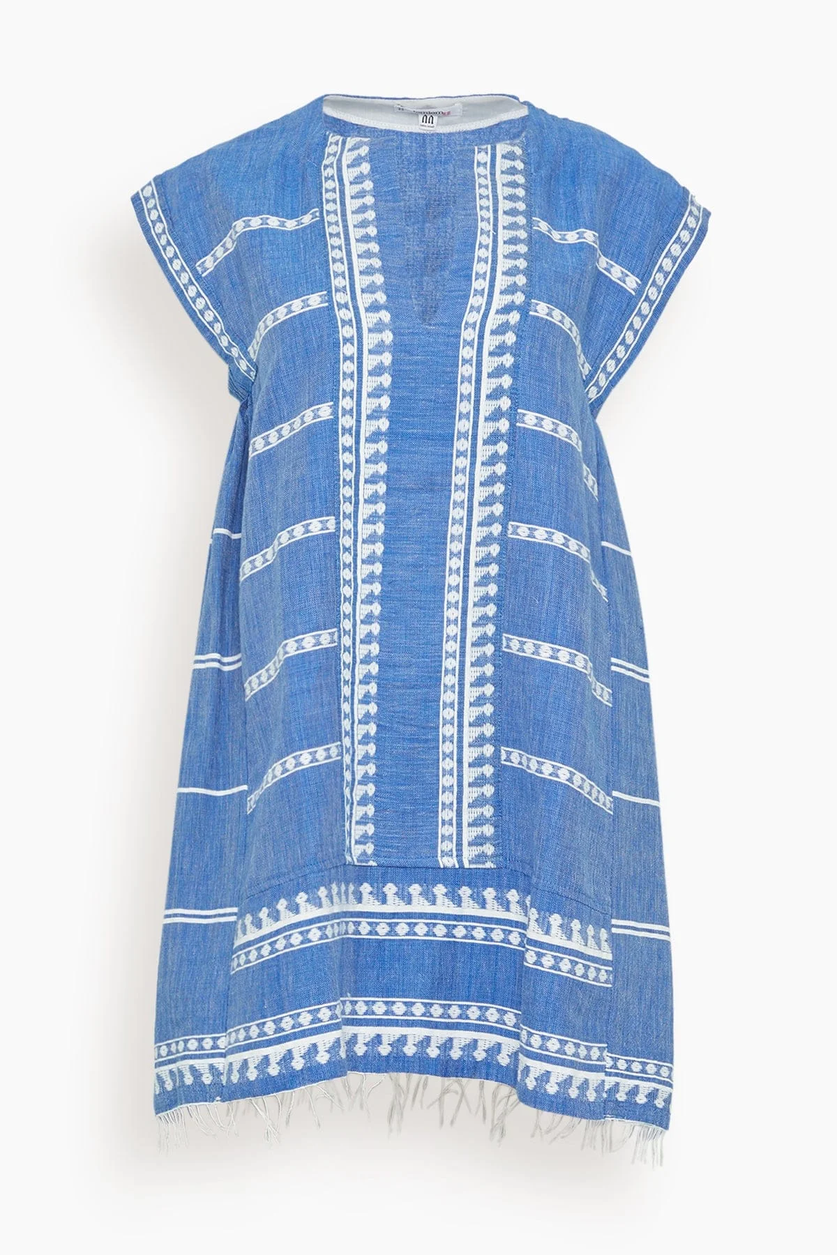 Elina Caftan in Tebibi Blue - 1