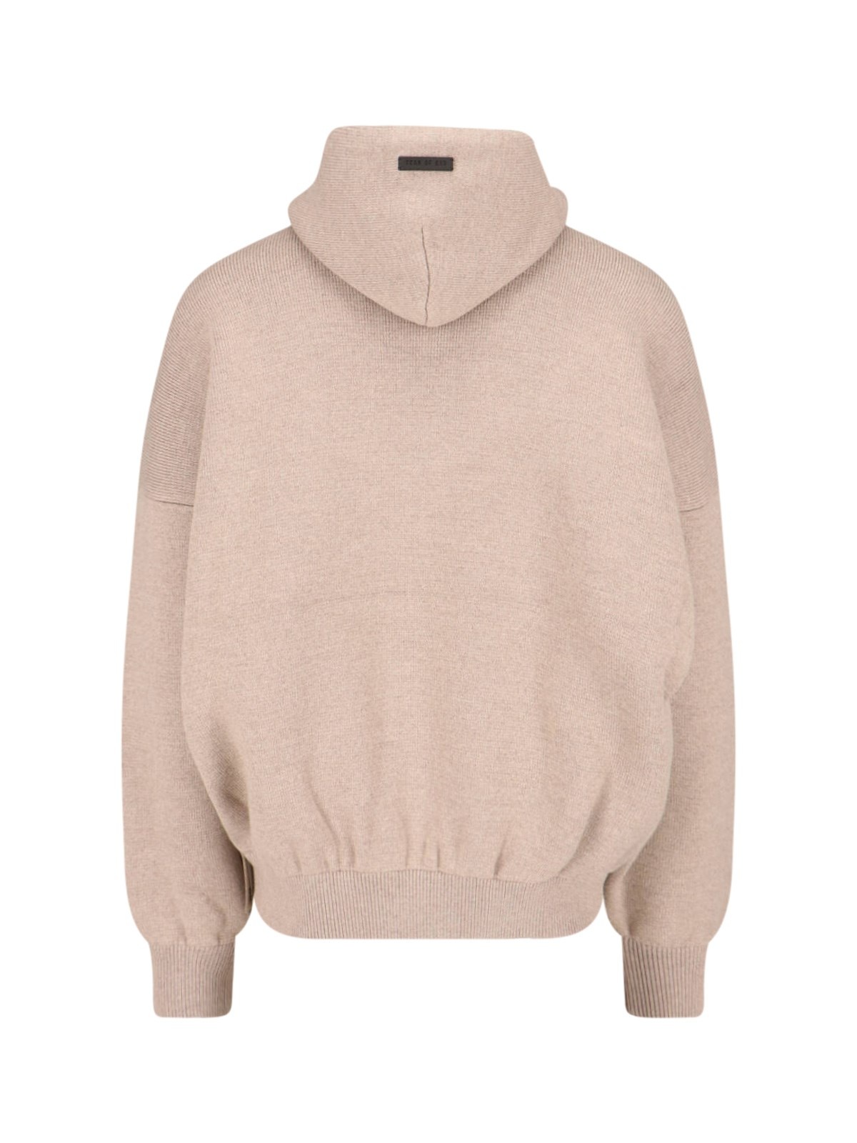 KNITTED HOODIE - 2