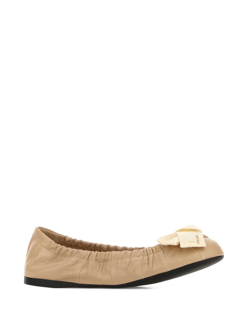 Prada Nappa Ballerinas with Bow outlook