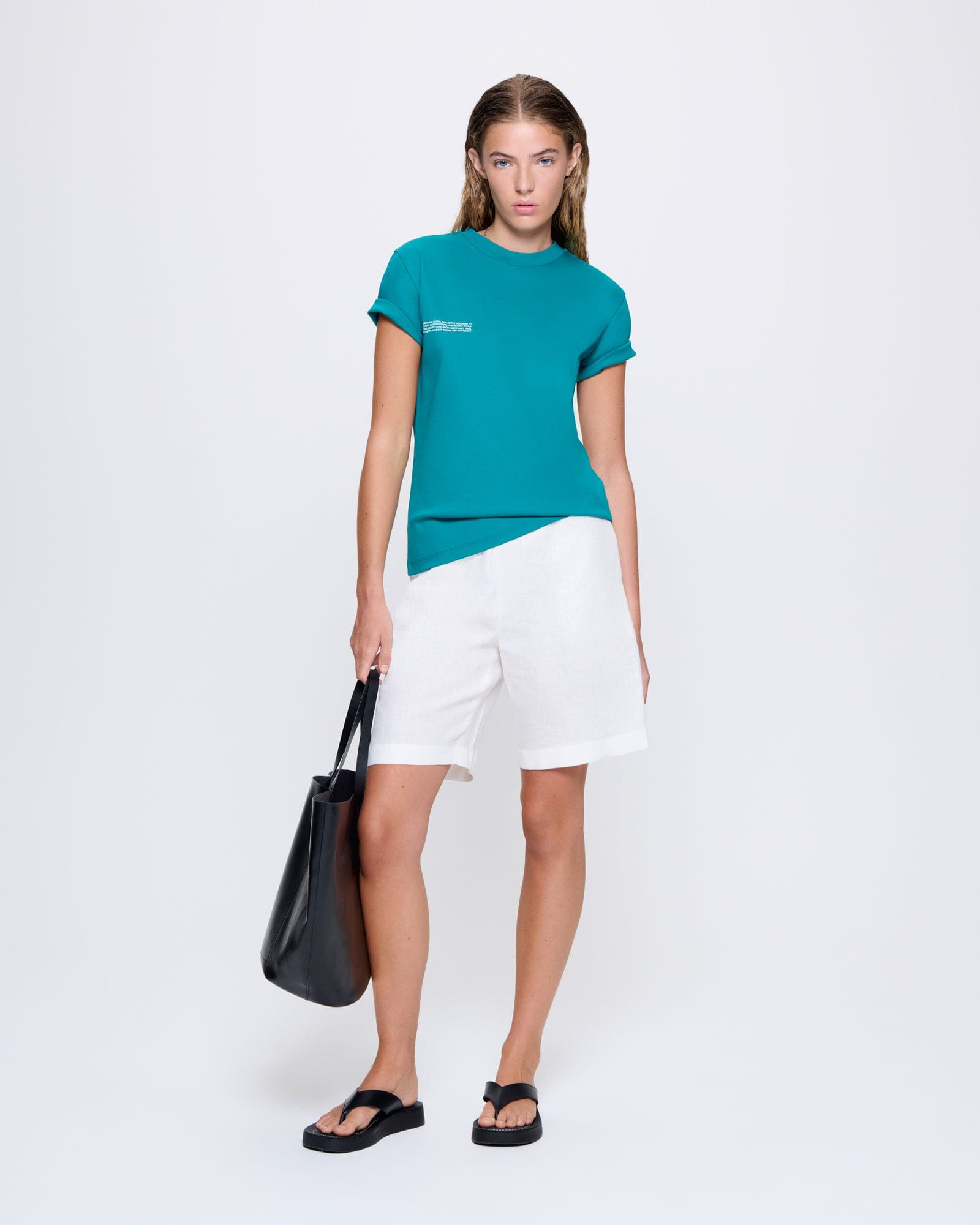 Womens  Interlock T-Shirt - Malachite Green - 3