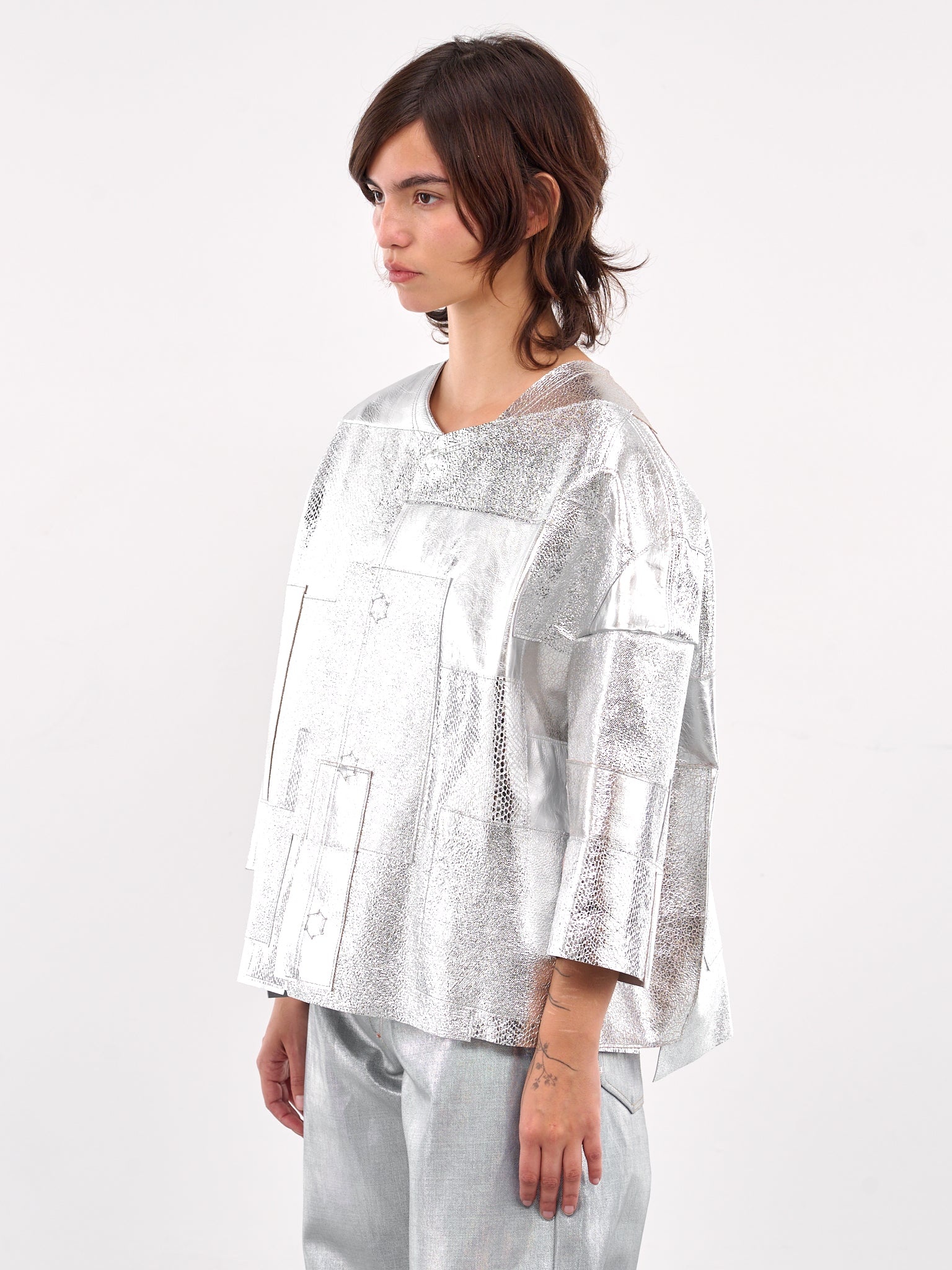 Patchwork Reflective Jacket - 2
