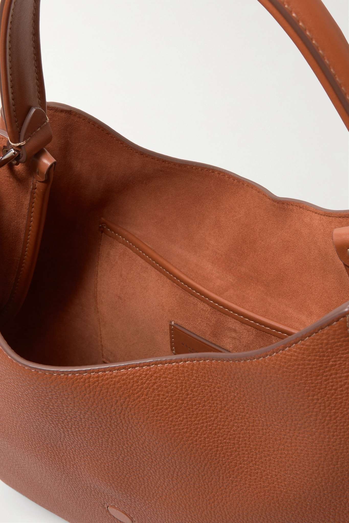 Welington medium textured-leather shoulder bag - 5