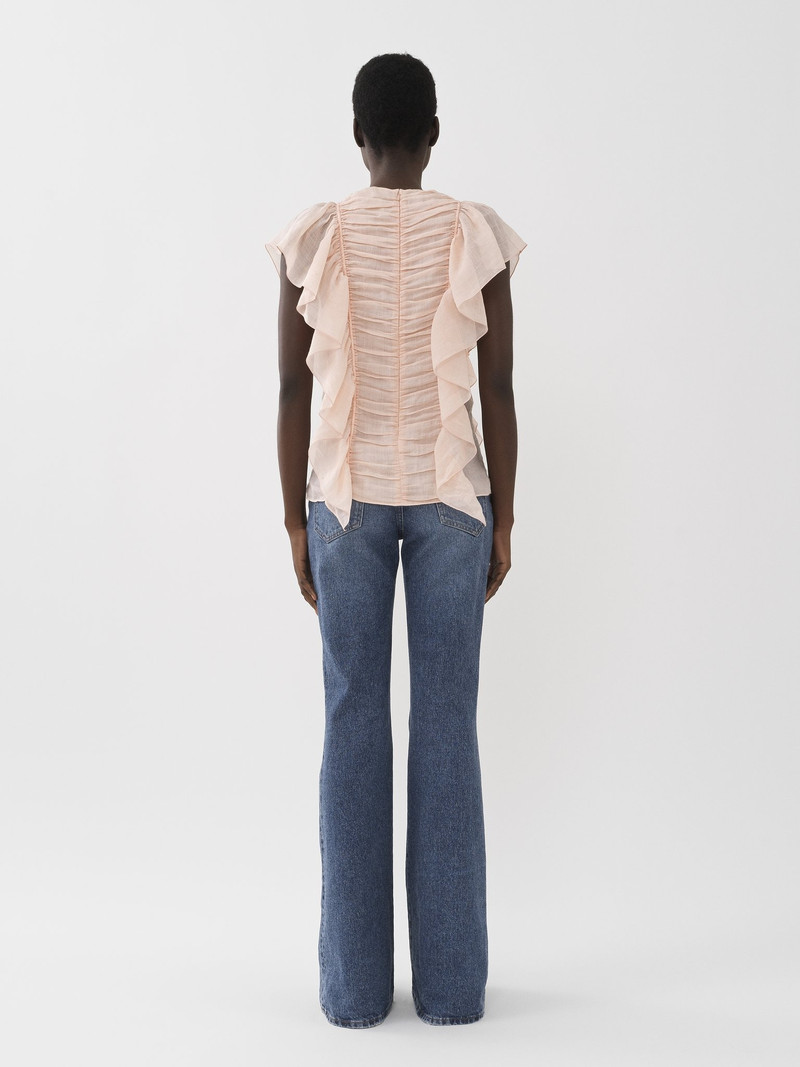 SLEEVELESS RUFFLE TOP 5