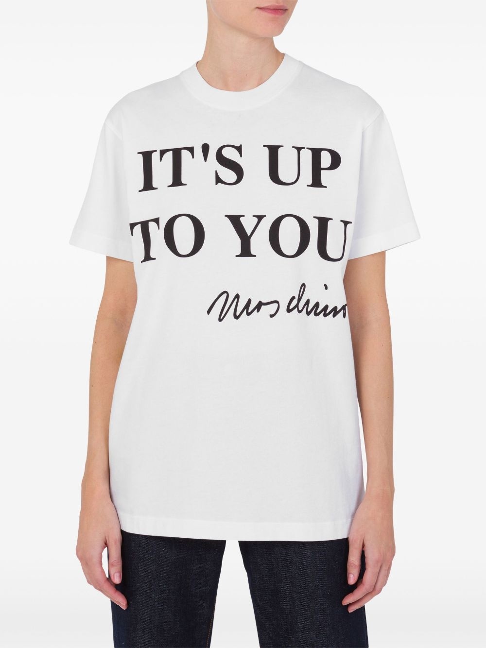 text-print T-shirt - 2